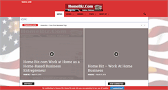 Desktop Screenshot of homebiz.com