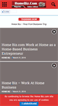 Mobile Screenshot of homebiz.com